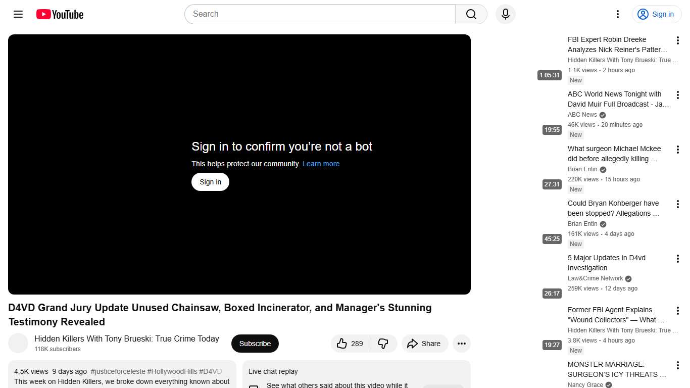 D4VD Grand Jury Update Unused Chainsaw, Boxed Incinerator, and Manager's Stunning Testimony Revealed - YouTube
